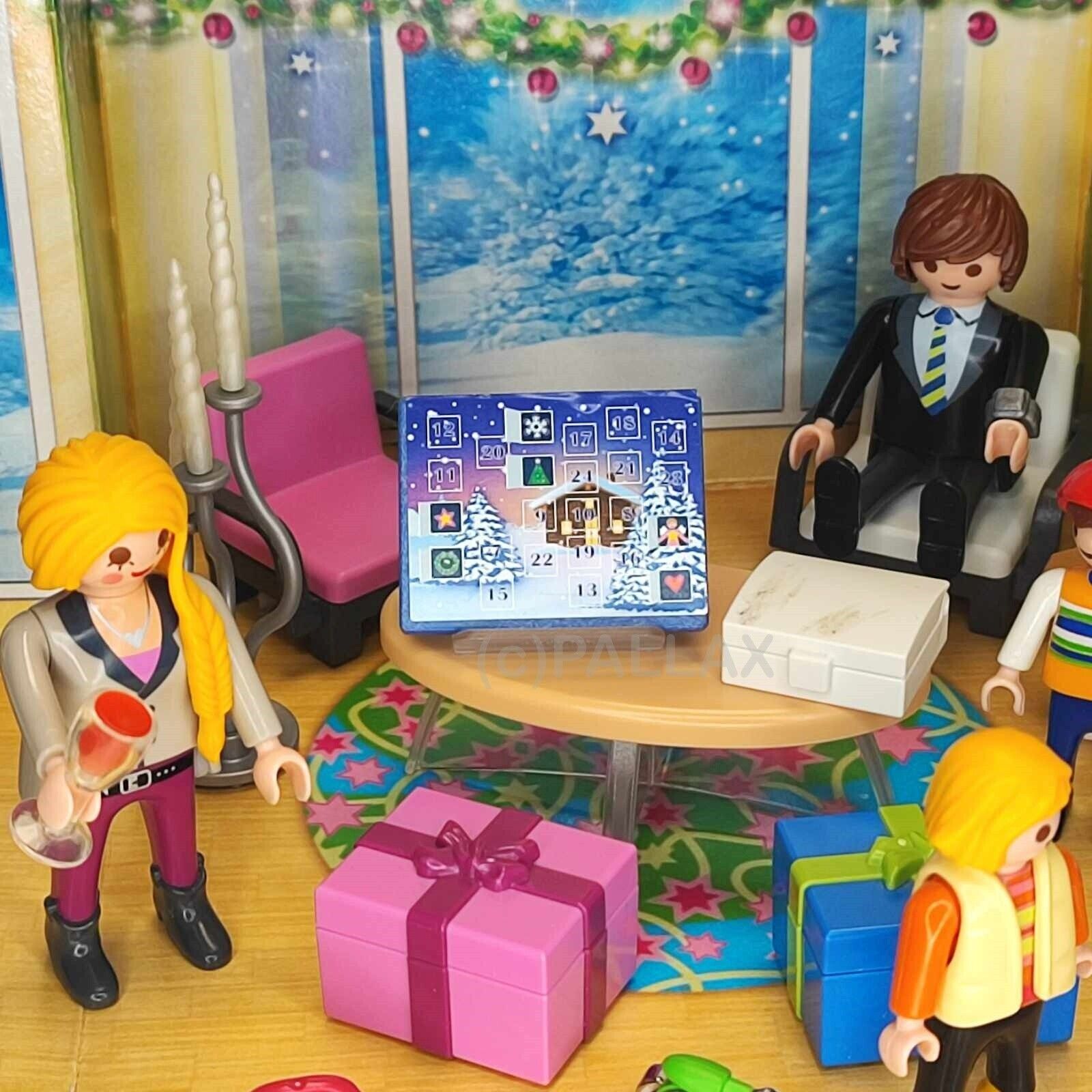 PLAYMOBIL 5496 WEIHNACHTSABEND MIT BELEUCHTETEM BAUM