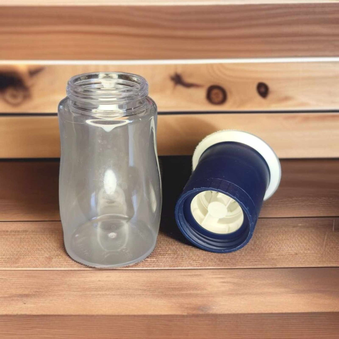 TUPPERWARE C95 EXCLUSIV-MÜHLE INDIGO WEISS GEWÜRZMÜHLE KERAMIK-MAHLWERK