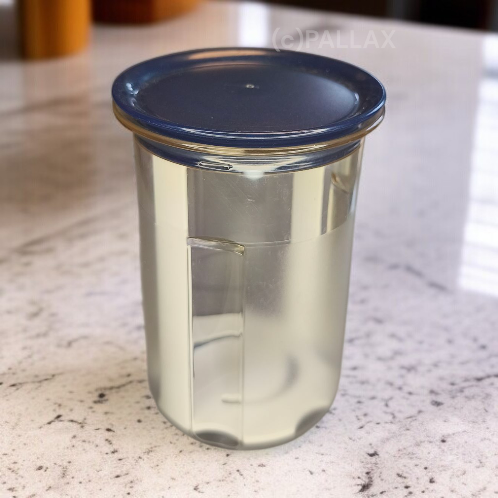 TUPPERWARE C32 DELIKANTUS 560 ML INDIGO GURKEN-LIFT OLIVEN