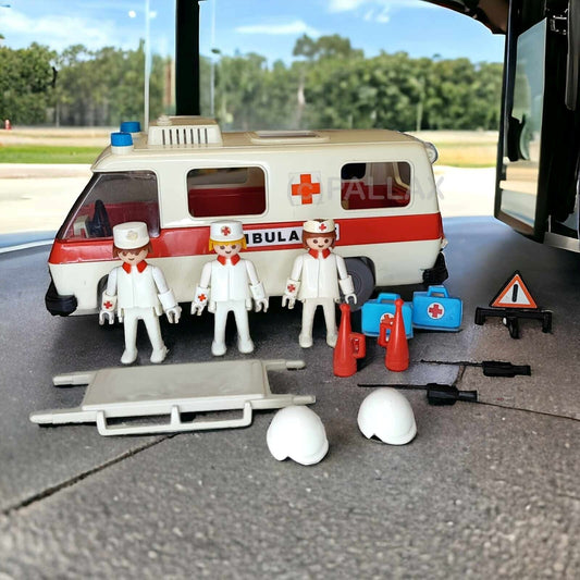 PLAYMOBIL 3254 KRANKENWAGEN KLICKY AMBULANCE / 1977