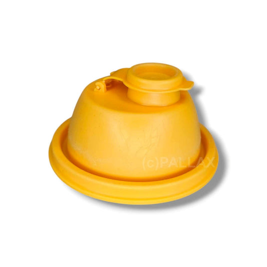 TUPPERWARE ERSATZTEIL DECKEL ORANGE MIT VERSCHLUSSKAPPE FÜR D10 MIX-FIX 500 ML