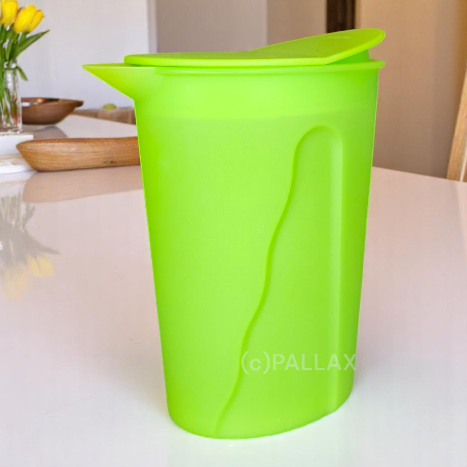 TUPPERWARE J14 JUNGE WELLE KANNE 1,0 L HELLGRÜN SAFTKANNE MILCHKANNE