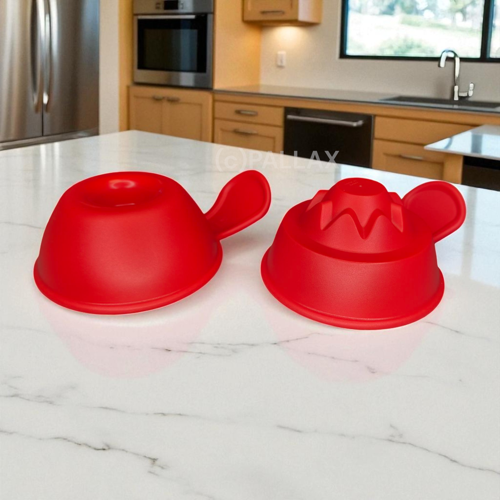 TUPPERWARE DEKO-CHEF REISFÖRMCHEN ROT SONDERMODELL