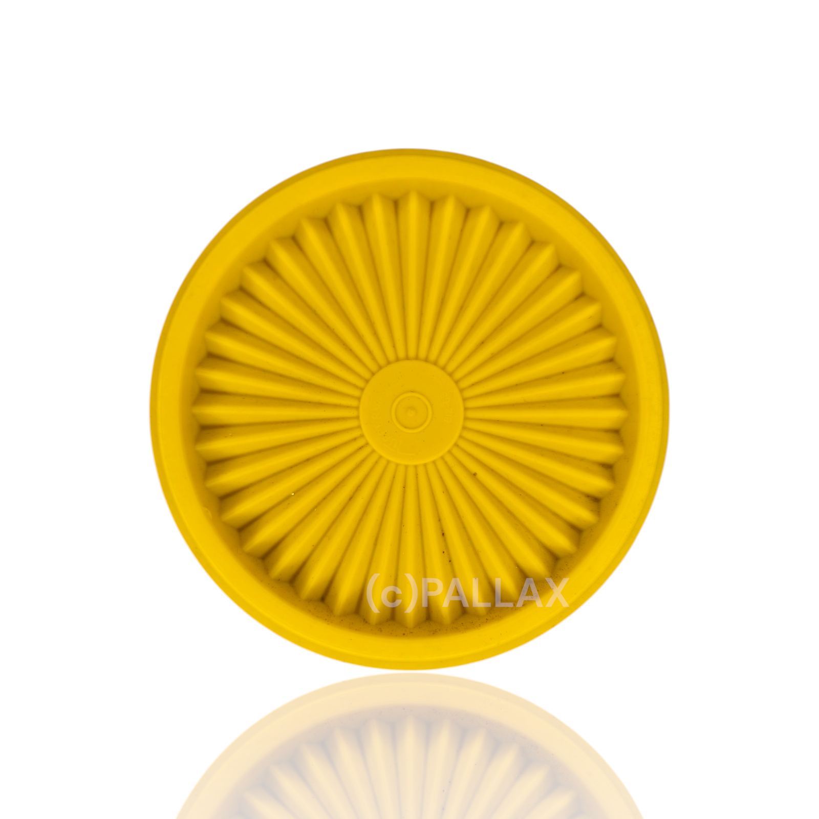 TUPPERWARE ERSATZTEIL SONNEN-DECKEL 13 CM GELB (DUNKEL) FÜR B19 SONNEN-TRIO
