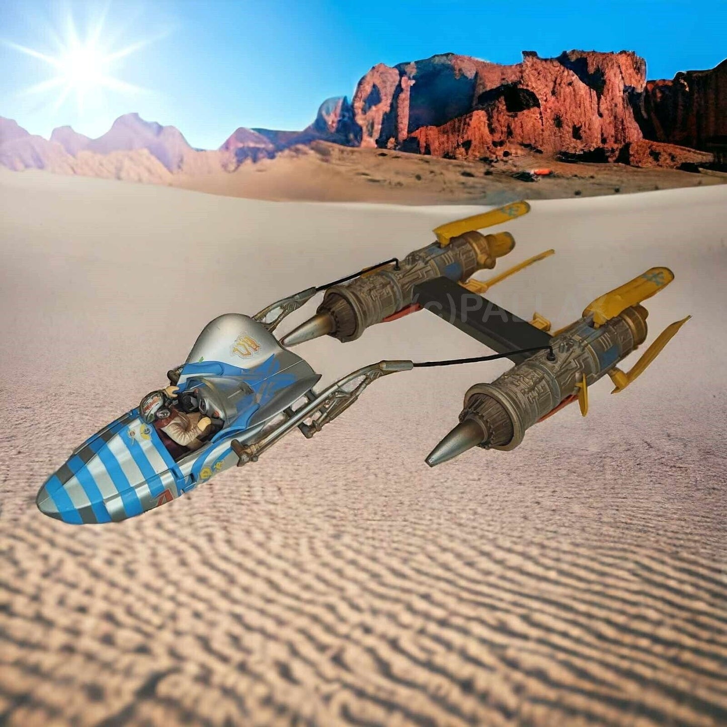STAR WARS EPISODE I - ANAKIN`S PODRACER + ANAKIN SKYWALKER / HASBRO 1999