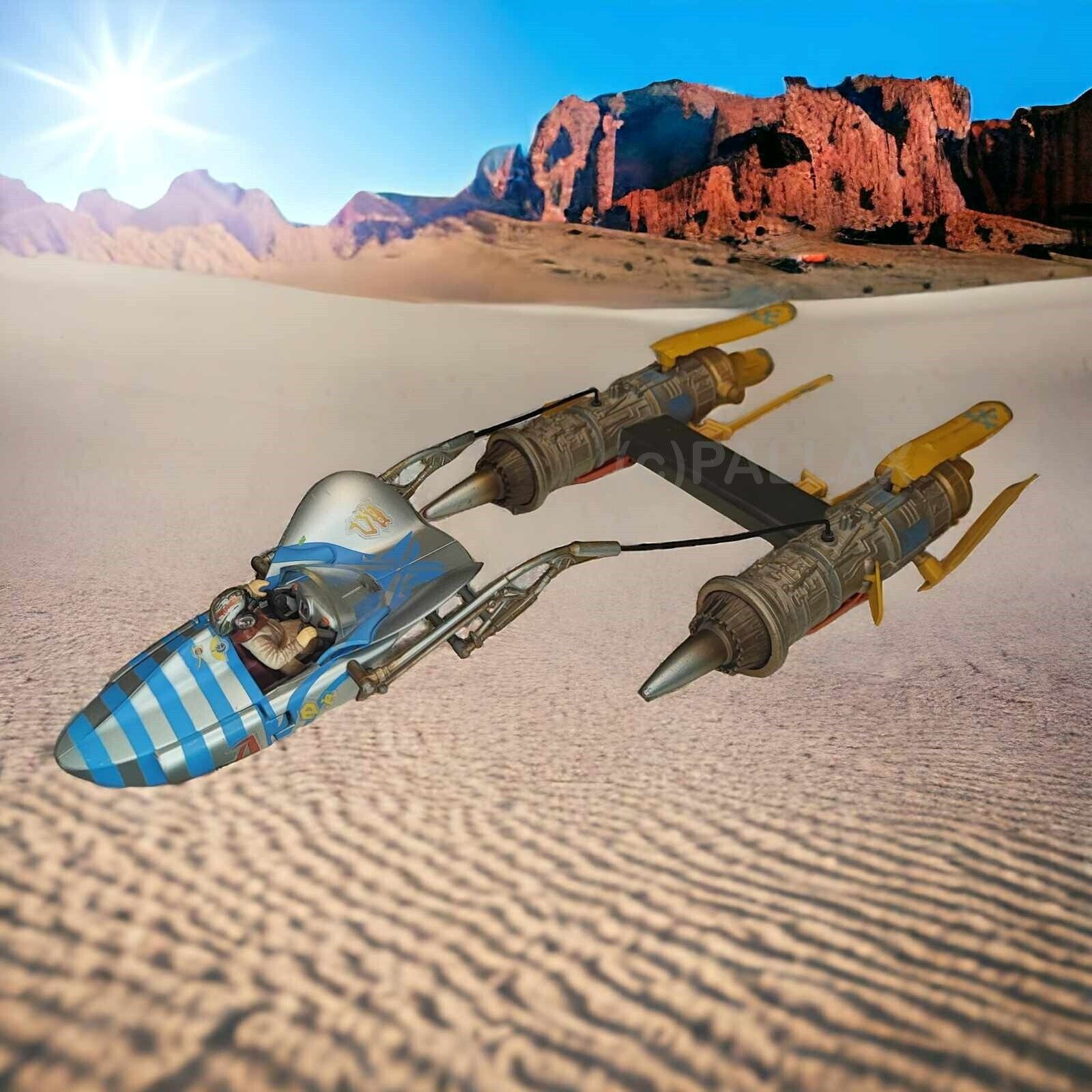 STAR WARS EPISODE I - ANAKIN`S PODRACER + ANAKIN SKYWALKER / HASBRO 1999