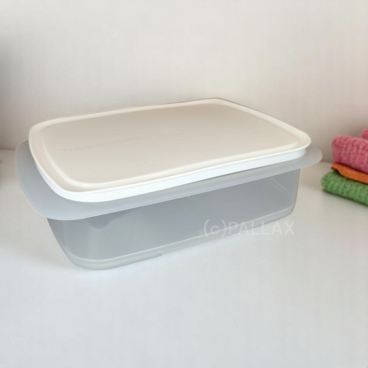 TUPPERWARE COOL`N FRESH BEHÄLTER 1,5 L + VERSCHLUSS WEISS