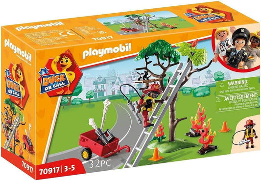 PLAYMOBIL 70917 DUCK ON CALL - FEUERWEHR-ACTION: RETTE DIE KATZE