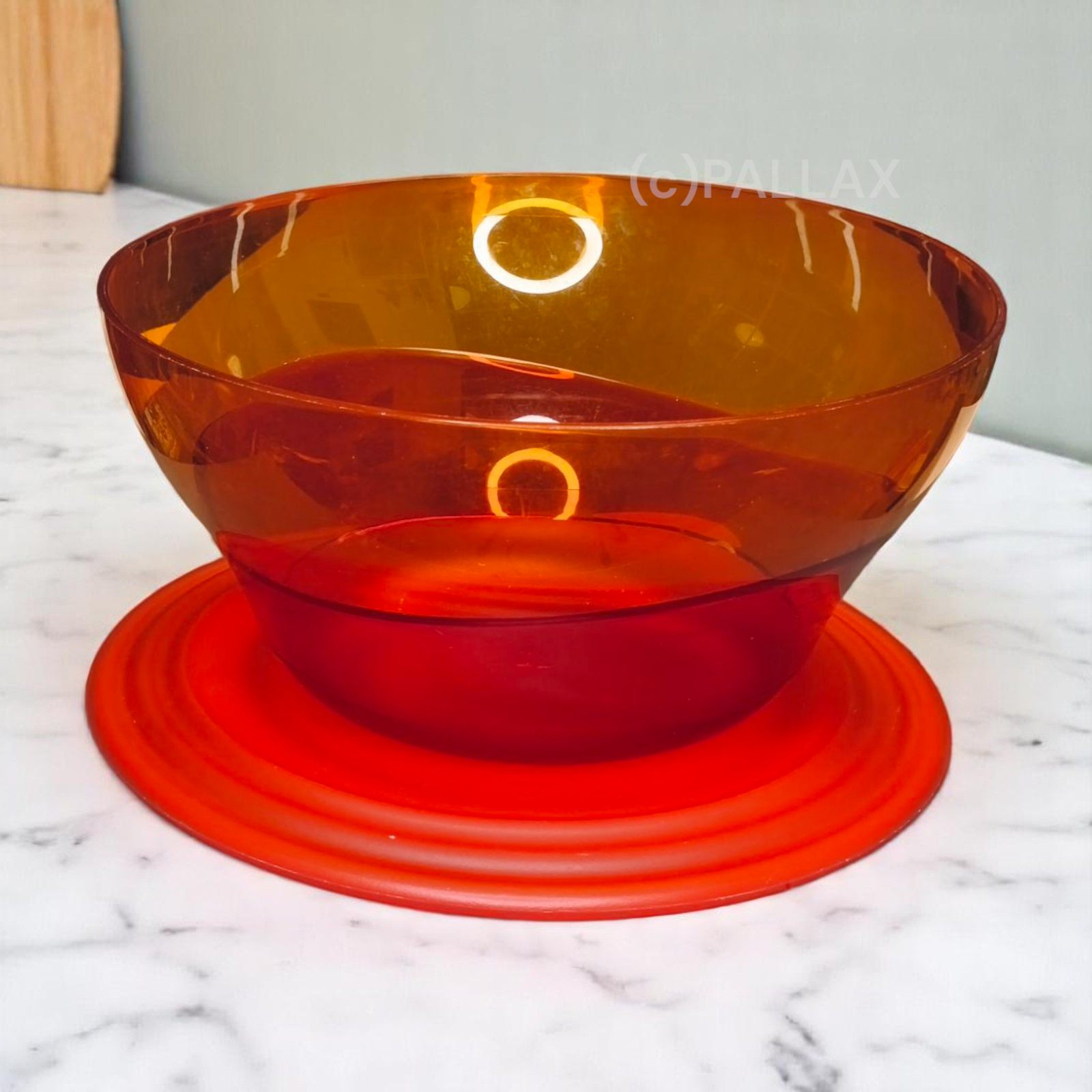 TUPPERWARE ELEGANZIA SCHÜSSEL-SET ORANGE C126 C124 C121 C120 SONDERFARBE