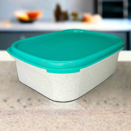 TUPPERWARE A68 KLEINER KOMPAKTUS 850 ML GRÜN WEISS VORRATSDOSE