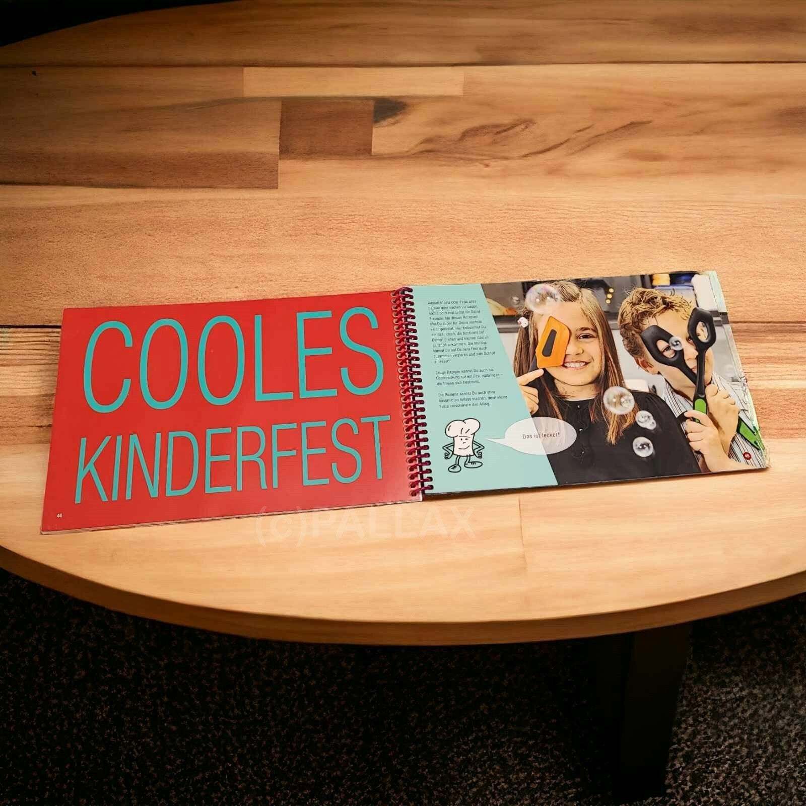 TUPPERWARE E39 KINDER-KOCHBUCH "ICH WILL KOCHEN" RINGBUCH