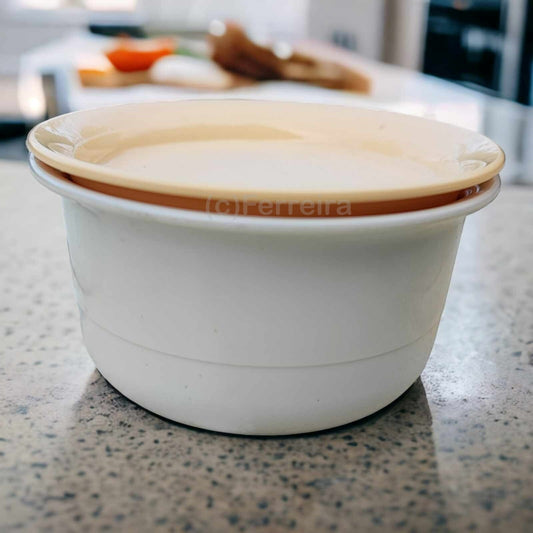 TUPPERWARE C34 KLEINE TAFELFEINE 275 ML BEIGE WEISS TAFELPERLE SCHÜSSEL