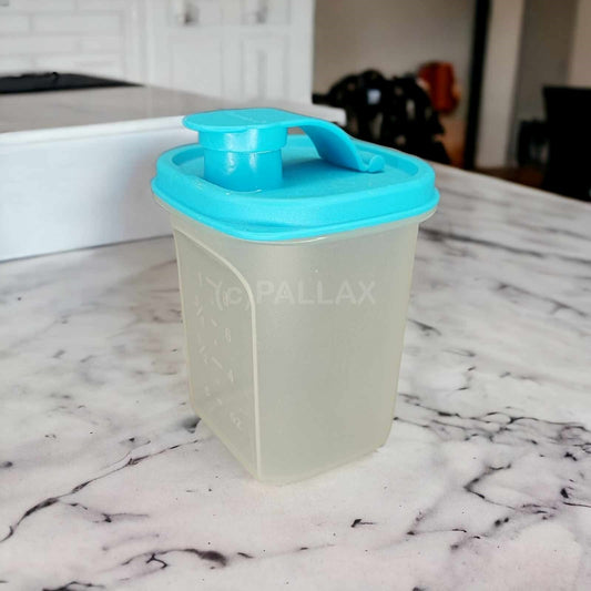 TUPPERWARE MESS & GO 250 ML MESSBECHER ERFRISCHER HELLBLAU