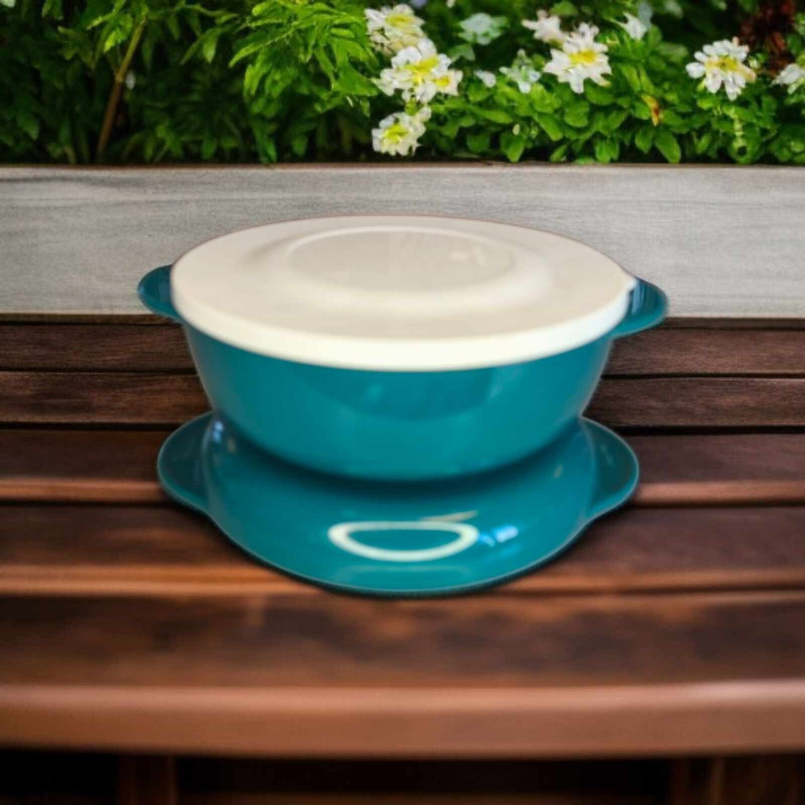 TUPPERWARE I14 MICRO-PLUS KASSEROLLE 1,0 L GRÜN + FRISCHE-DECKEL MIKROWELLE