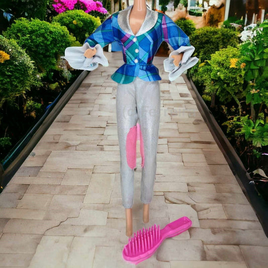 BARBIE 12456 FASHION HORSE RIDING BARBIE / MATTEL 1994
