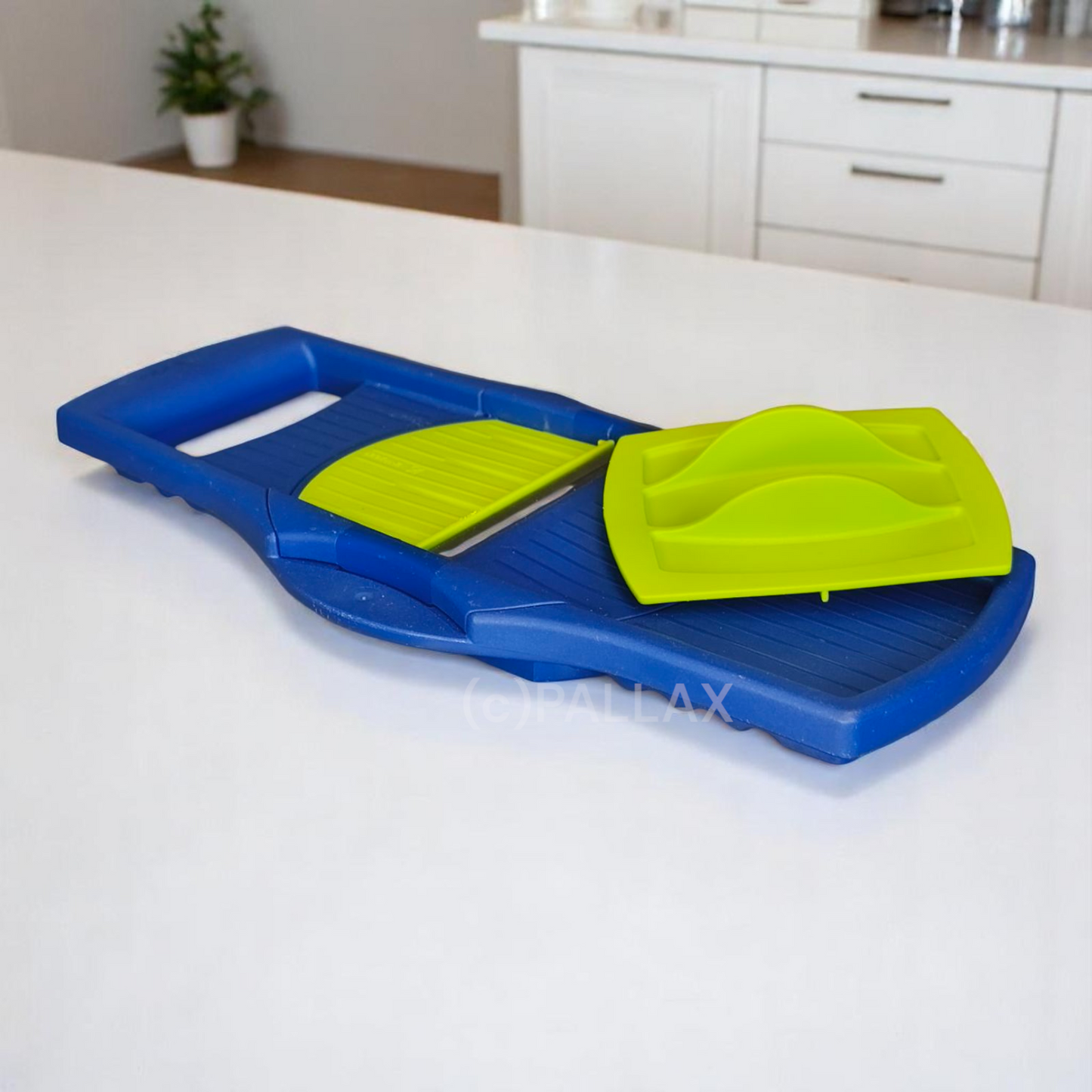 TUPPERWARE Ü14 COMBI-PLUS MULTI-REIBE BLAU GRÜN HOBELN ZERKLEINERN