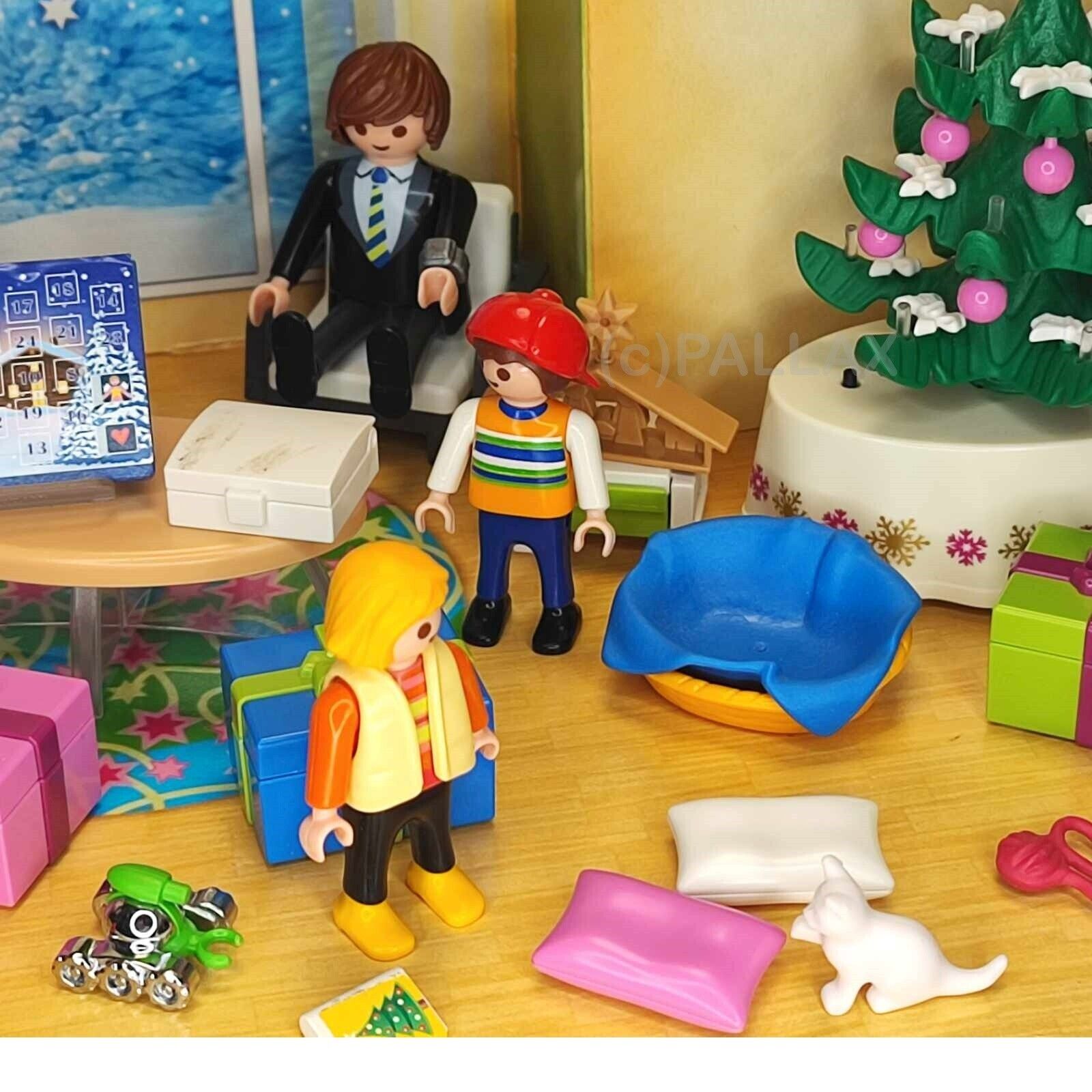 PLAYMOBIL 5496 WEIHNACHTSABEND MIT BELEUCHTETEM BAUM
