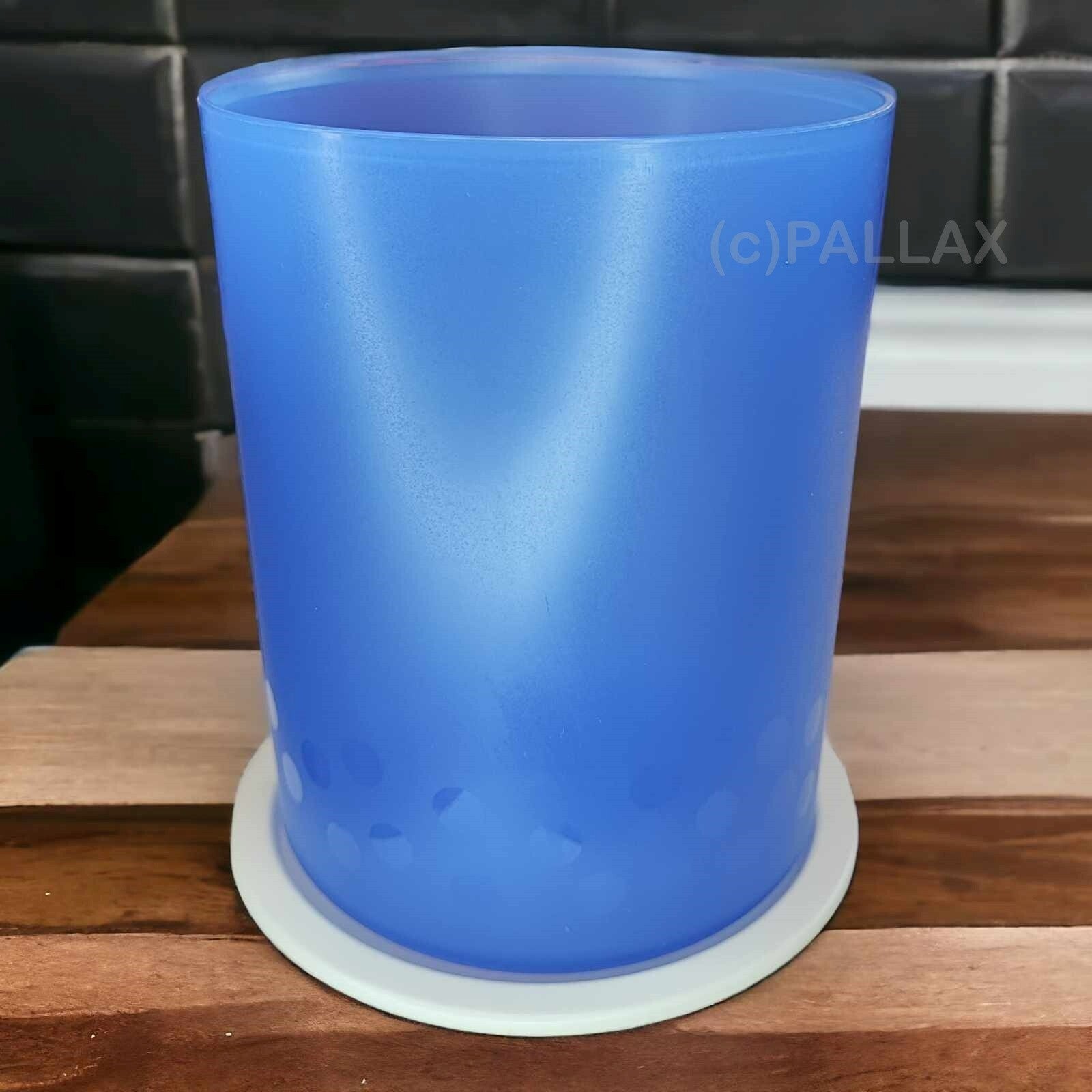 TUPPERWARE A25 BINGO 2,0 L BEHÄLTER VORRATSDOSE BLAU WEISS