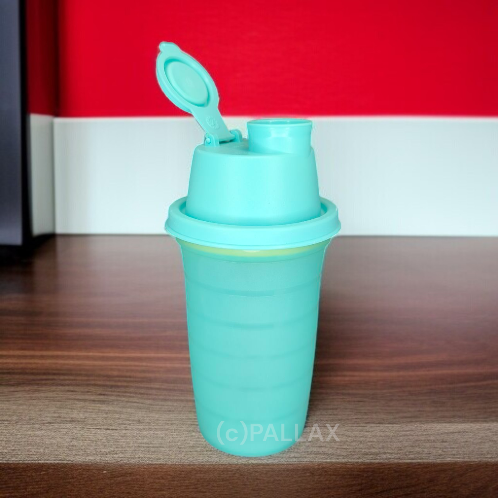 TUPPERWARE MIX-FIX 250 ML TÜRKIS SHAKER SCHÜTTELBECHER