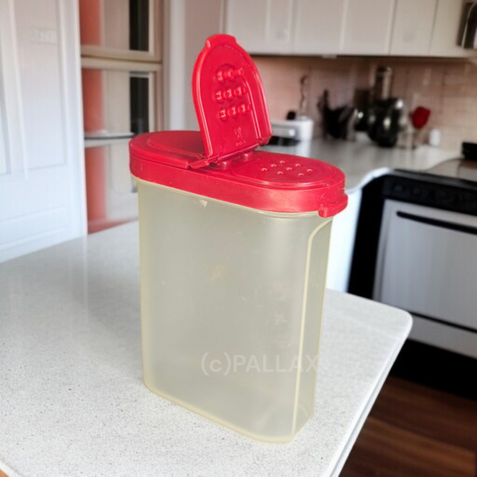 TUPPERWARE A91 GEWÜRZ-RIESE 270 ML ROT GEWÜRZ-STREUER