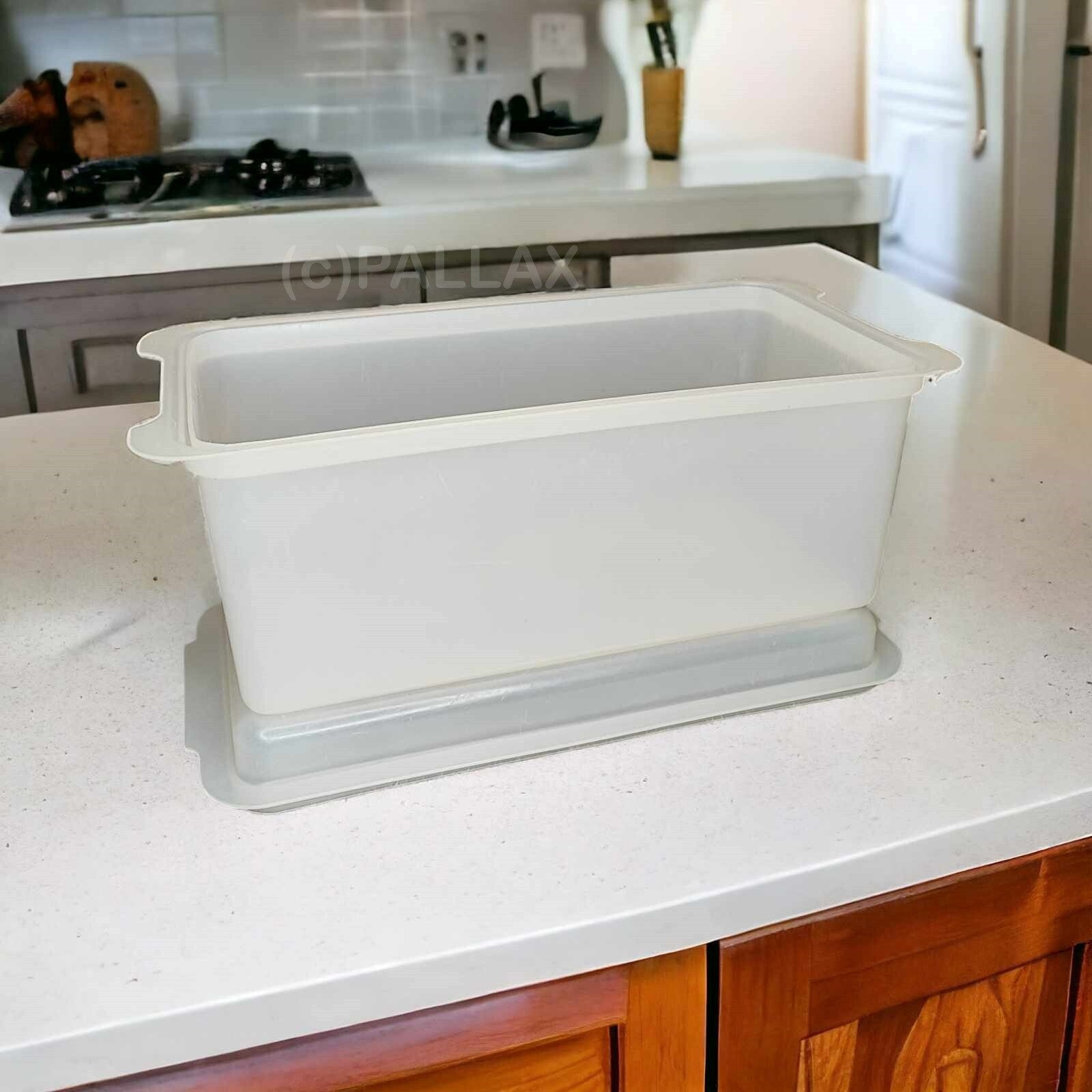 TUPPERWARE VINTAGE BROT-BEHÄLTER FARBLOS BROTKORB