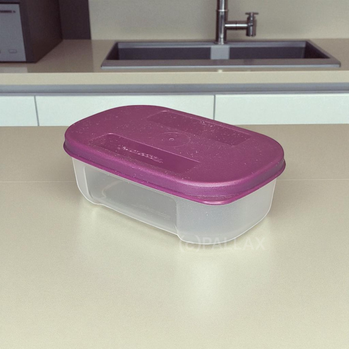 TUPPERWARE A06 KÜHLSCHRANK-SYSTEM BEHÄLTER 140 ML LILA VORRATSDOSE