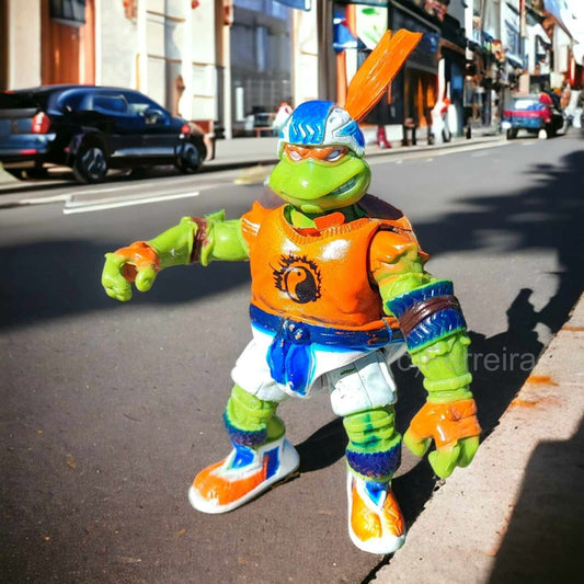 TEENAGE MUTANT NINJA TURTLES TMNT BOOTLEG KO SAMURAI MICHELANGELO