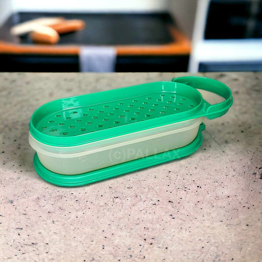 TUPPERWARE D29 FLEISSIGES LISCHEN GRÜN 500 ML REIBE RASPELN