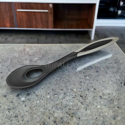 TUPPERWARE D123 KÜCHENPROFIS RÜHRLÖFFEL SCHWARZ GRAU