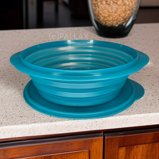 TUPPERWARE B43 MINI-MAX 2,0 L DUNKELGRÜN FALTSCHÜSSEL