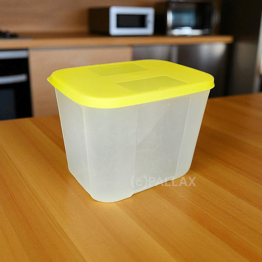 TUPPERWARE A10 KÜHLSCHRANK-SYSTEM BEHÄLTER 1,0 L GELB VORRATSDOSE