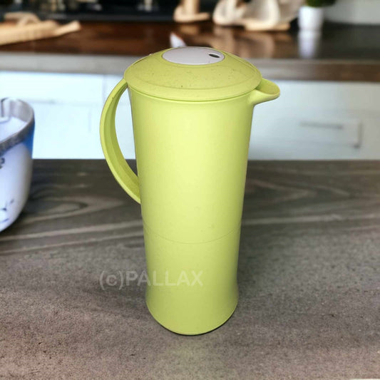 TUPPERWARE C15 THERMOWÄCHTER 1,0 L HELLGRÜN AUF- & ZU-ANZEIGE ISOLIERKANNE