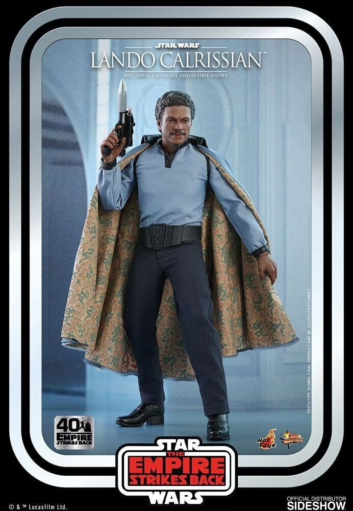 HOT TOYS STAR WARS LANDO CALRISSIAN 40th ANNIVERSARY ESB 1/6  TMS588