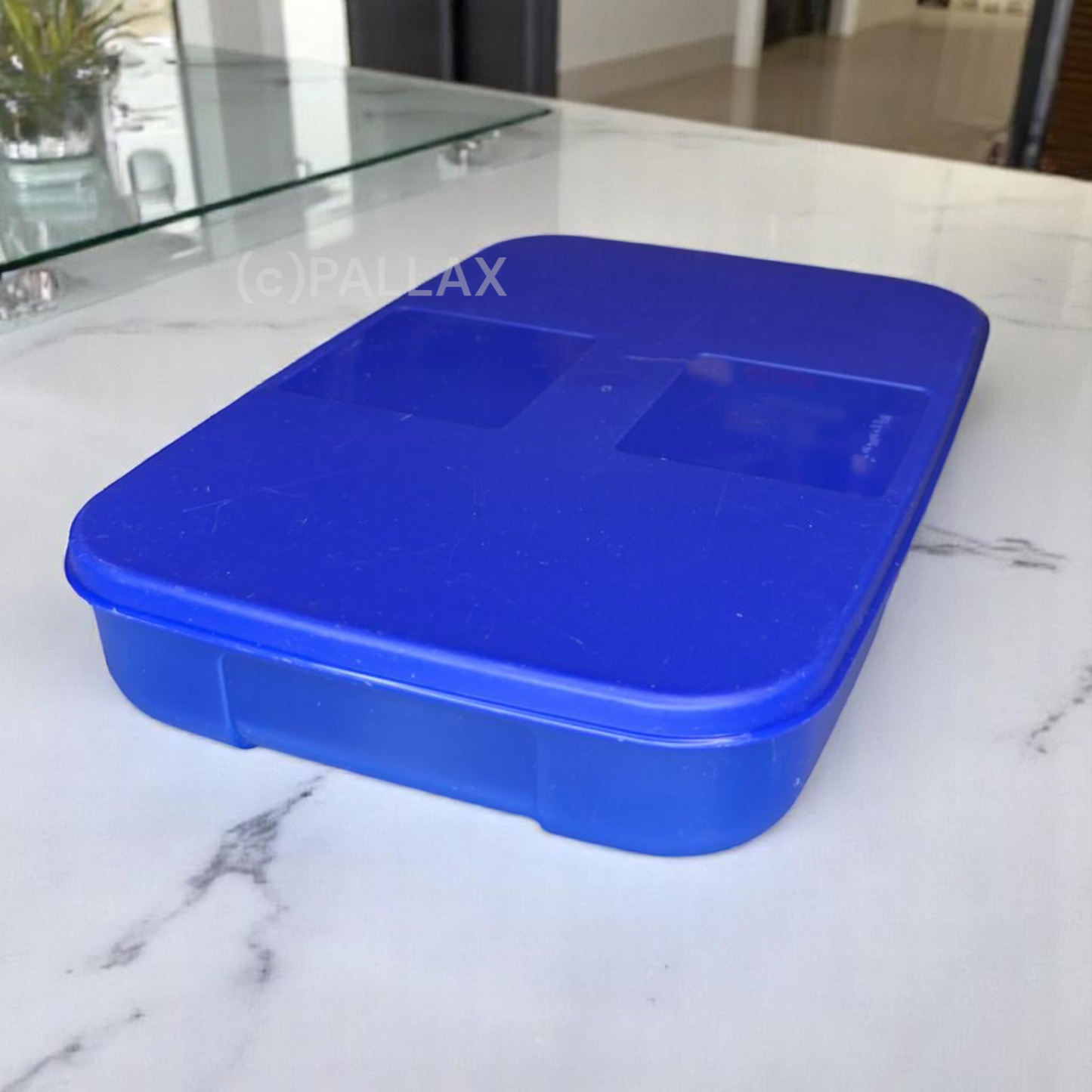 TUPPERWARE A11 KÜHLSCHRANK-SYSTEM BEHÄLTER 650 ML DUNKELBLAU VORRATSDOSE