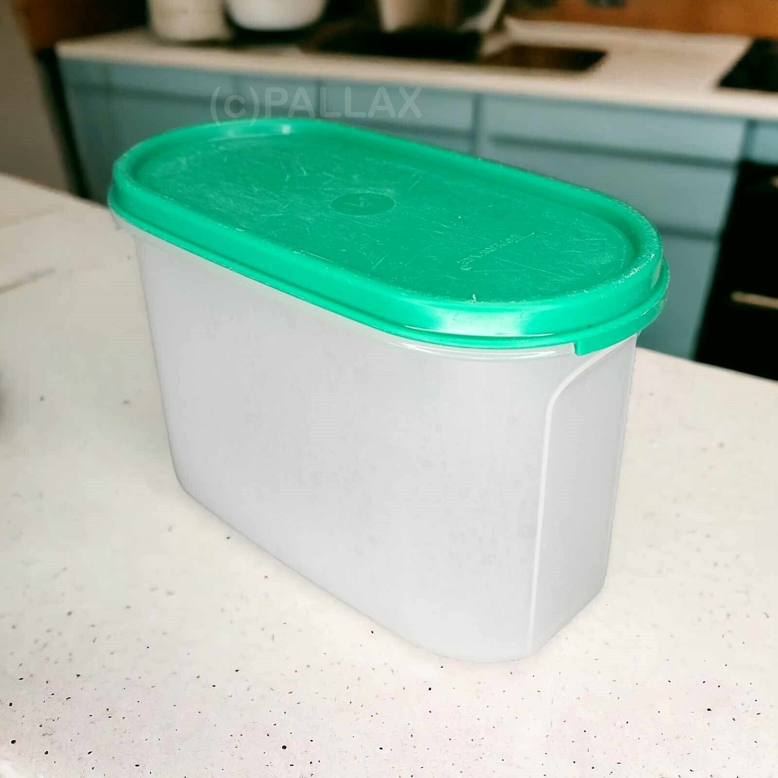TUPPERWARE A62 EIDGENOSSE 1,1 L GRÜN OHNE SCHÜTTKLAPPE VORRATSDOSE