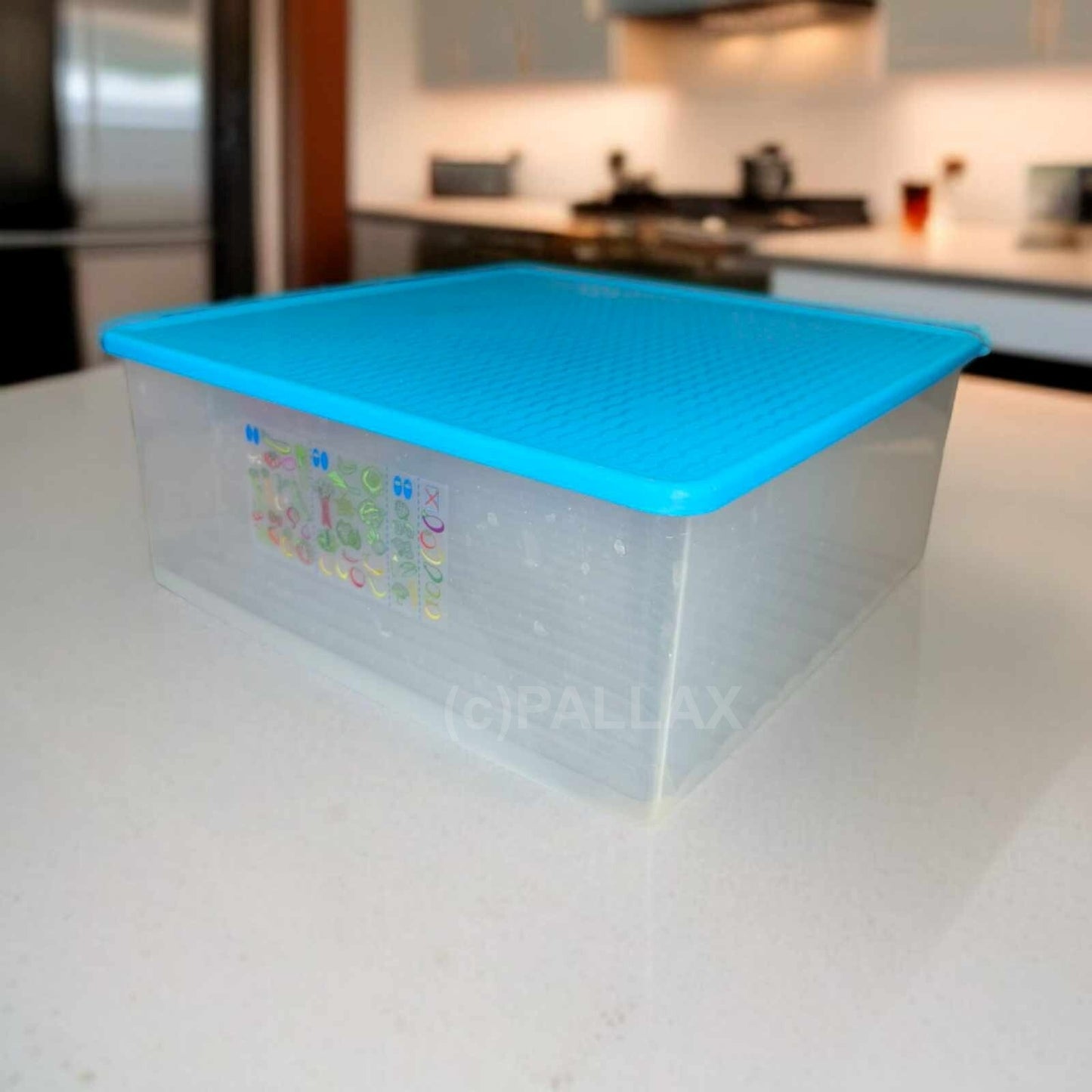 TUPPERWARE PRIMA KLIMA 8,0 L XXL HELLBLAU OBST GEMÜSE KÜHLSCHRANK SONDERMODELL