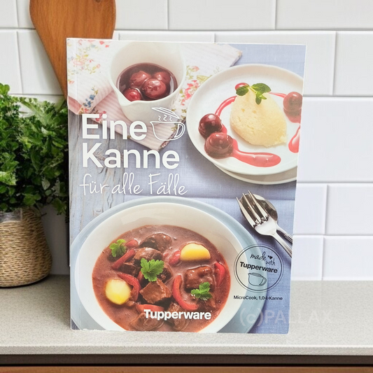 TUPPERWARE REZEPTBUCH EINE KANNE FÜR ALLE FÄLLE REZEPTE FÜR MICRO-COOK KANNE 1 L