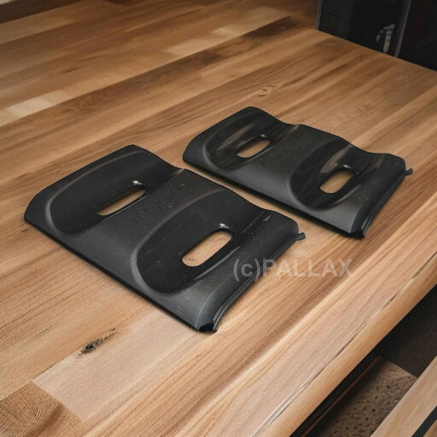 TUPPERWARE T54 RECYCLINE GETRÄNKESTAPLER (2 STÜCK) SCHWARZ