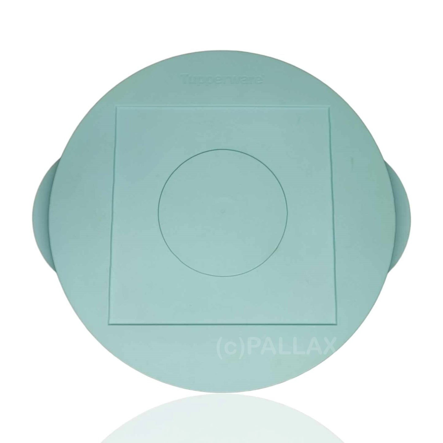 TUPPERWARE ERSATZTEIL MEDITERRANO-DECKEL HELLBLAU 25,3 CM FÜR C142 C143