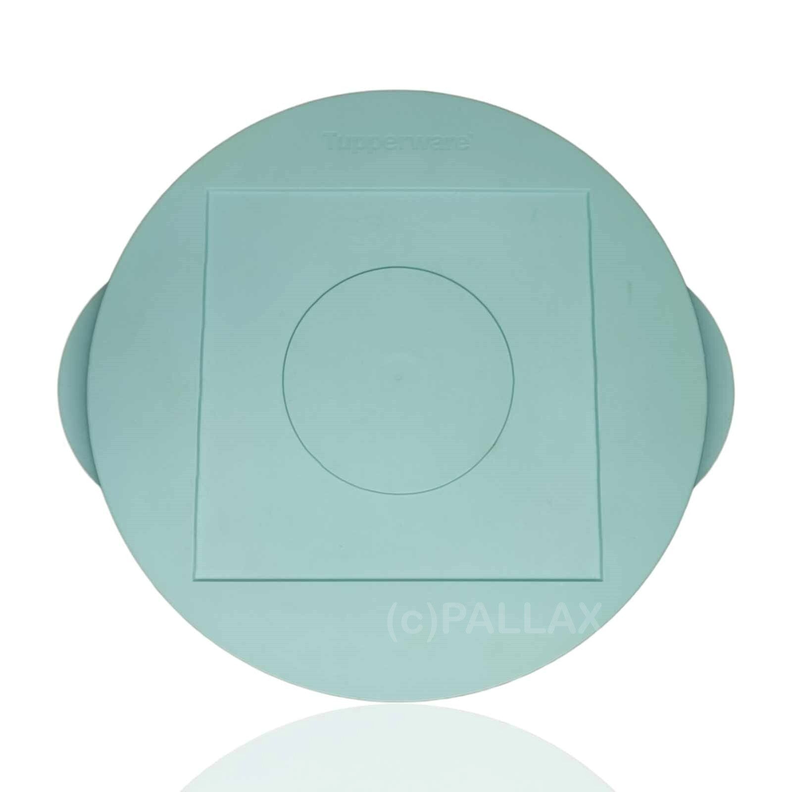 TUPPERWARE ERSATZTEIL MEDITERRANO-DECKEL HELLBLAU 25,3 CM FÜR C142 C143