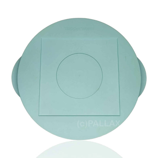 TUPPERWARE ERSATZTEIL MEDITERRANO-DECKEL HELLBLAU 25,3 CM FÜR C142 C143