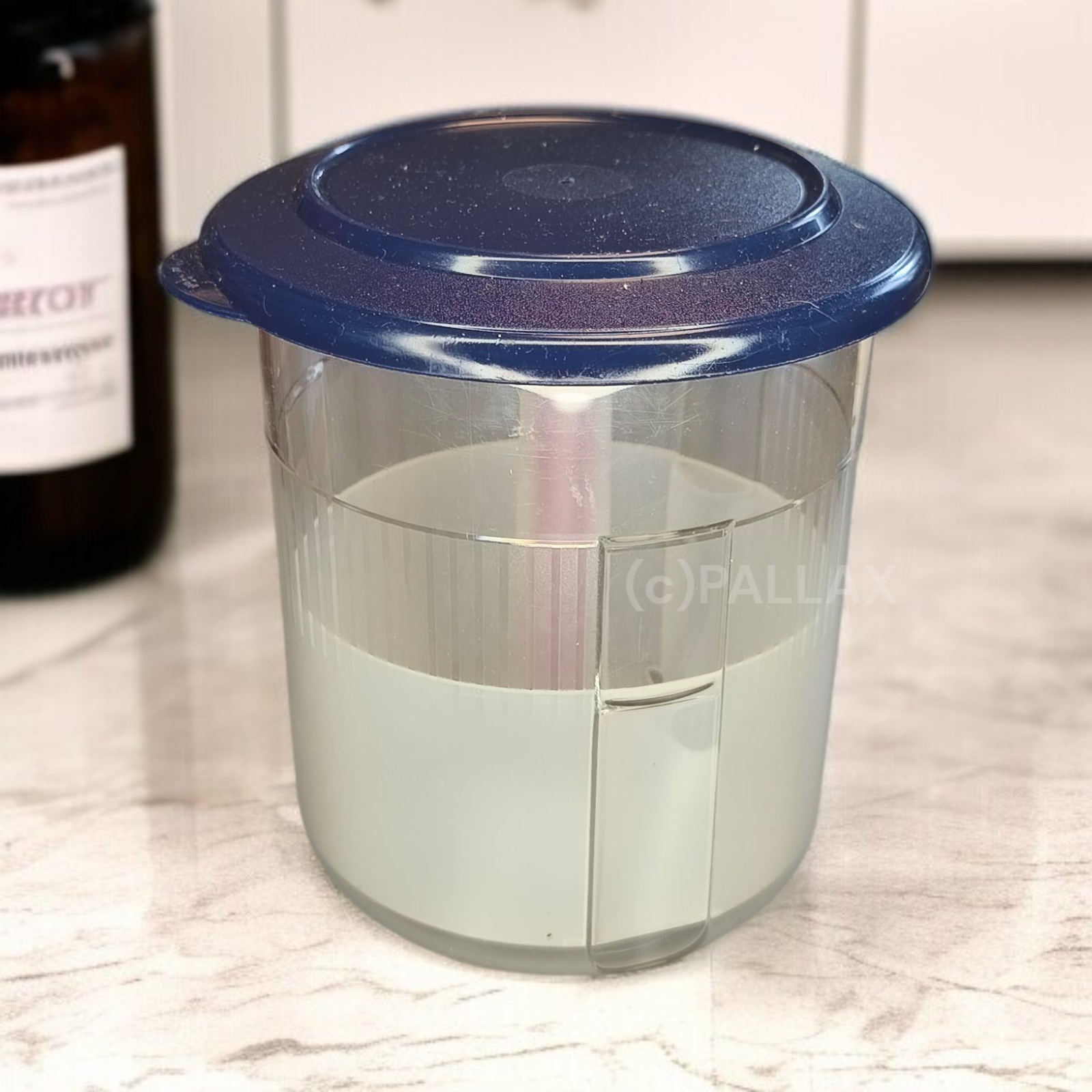 TUPPERWARE C96 PIKANTUS 1,3 L INDIGO GURKEN-LIFT OLIVEN