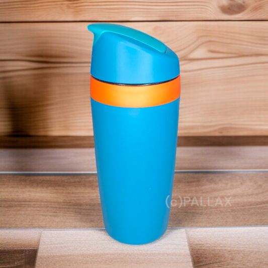 TUPPERWARE C189 KAFFEE & GO 360 ML TÜRKIS KAFFEEBECHER THERMO-BECHER