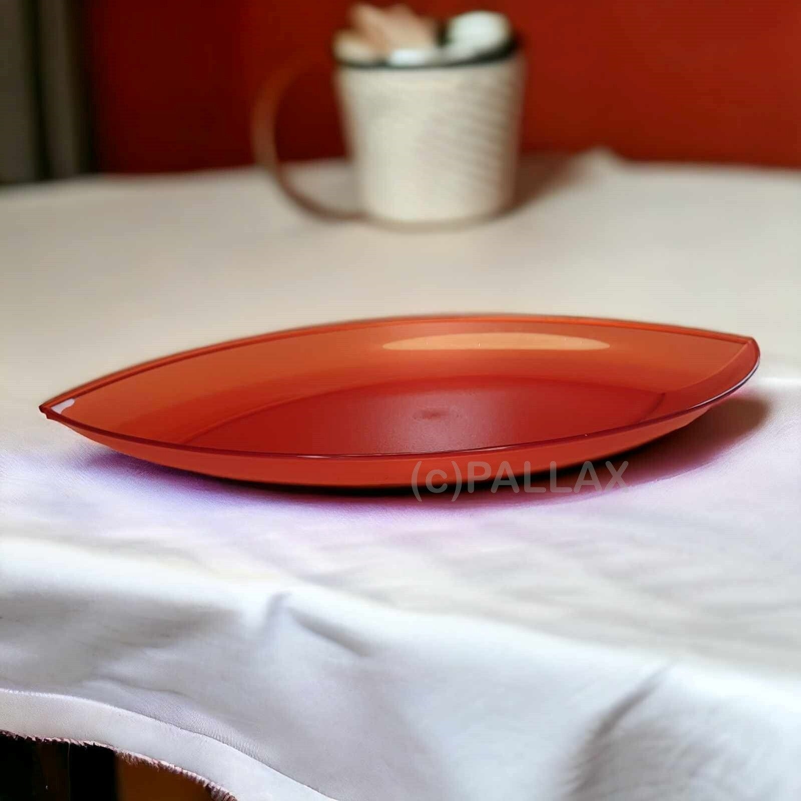 TUPPERWARE ELEGANZIA GROSSE SINFONIE SCHALE ORANGE 40 CM SONDERMODELL OBSTSCHALE