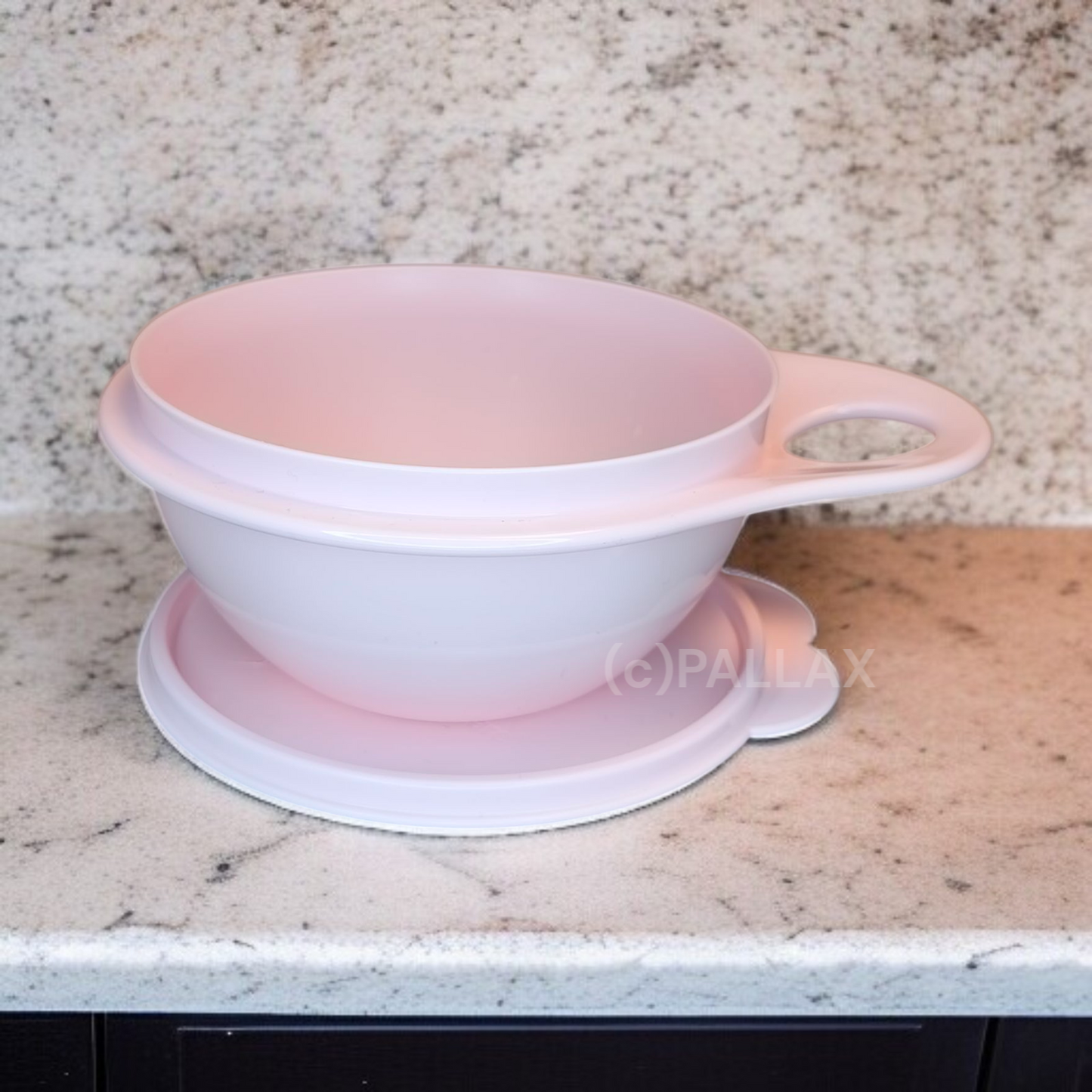 TUPPERWARE BACKSCHÜSSEL 600 ML ROSA SONDERMODELL