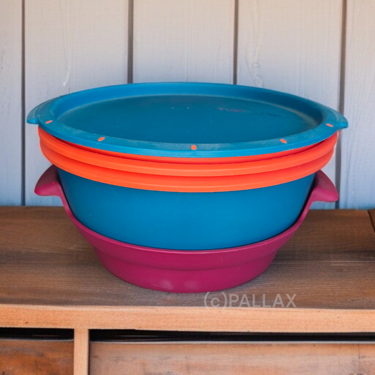 TUPPERWARE I101 MICRO-GOURMET DAMPFGARER MIKROWELLE  MEHRFARBIG