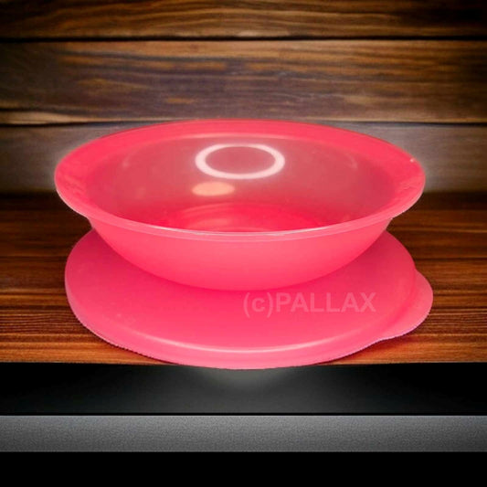 TUPPERWARE J06 JUNGE WELLE SERVIERSCHALE 400 ML ROT