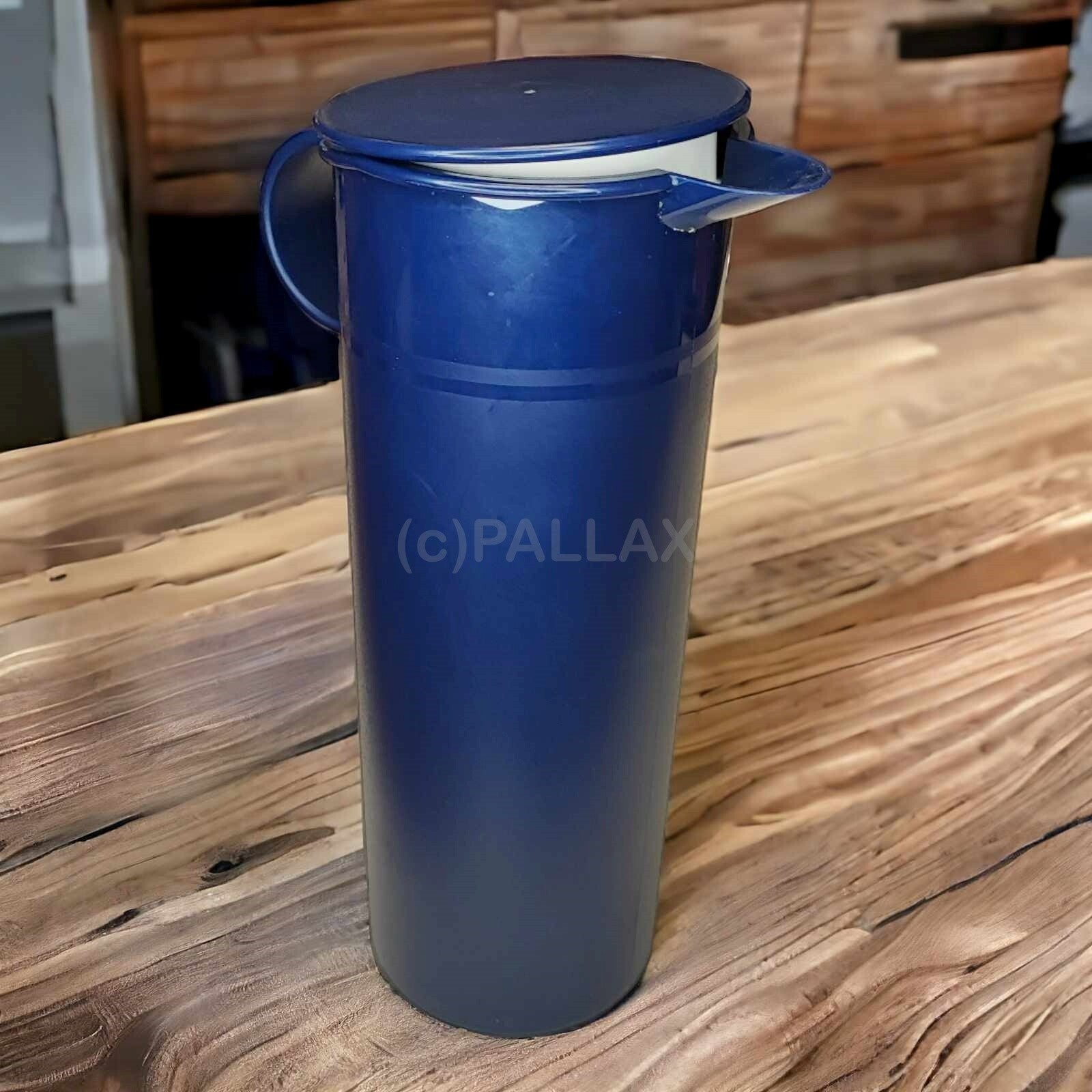TUPPERWARE C77 PRELUDIO LONG-DRINK 1,0 L INDIGO KANNE SAFTKANNE
