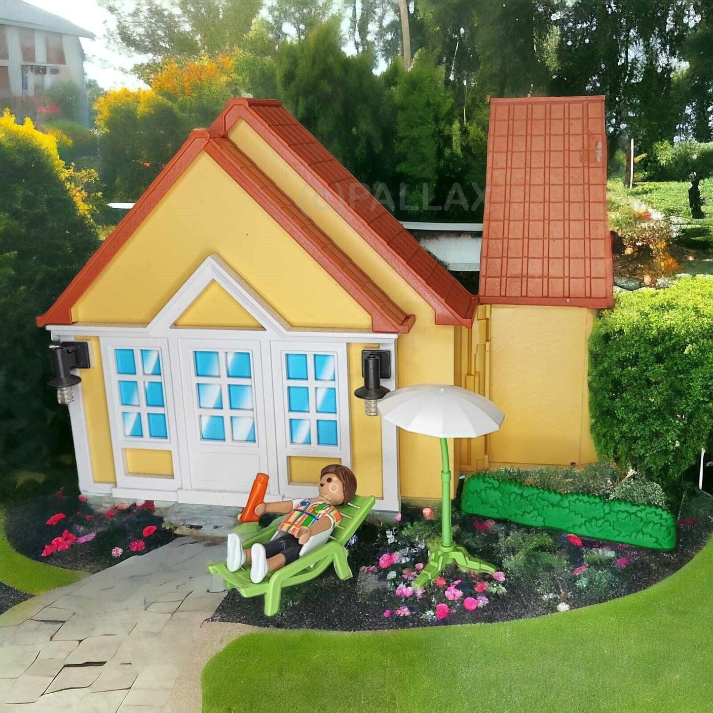 PLAYMOBIL 6020 AUFKLAPP-FERIENHAUS / 2014