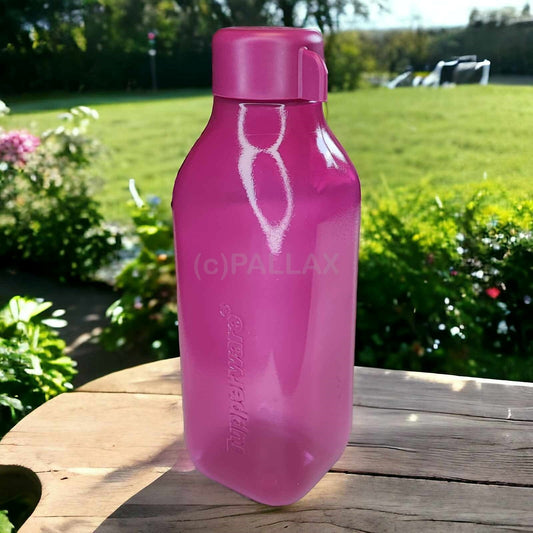 TUPPERWARE ECO QUADER TRINKFLASCHE 500 ML PINK SONDERMODELL